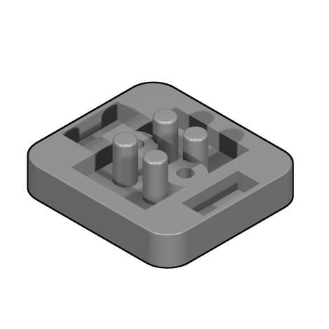 Distance plate CM