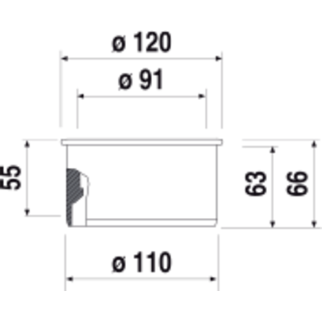 Redukce D 90/ D 110