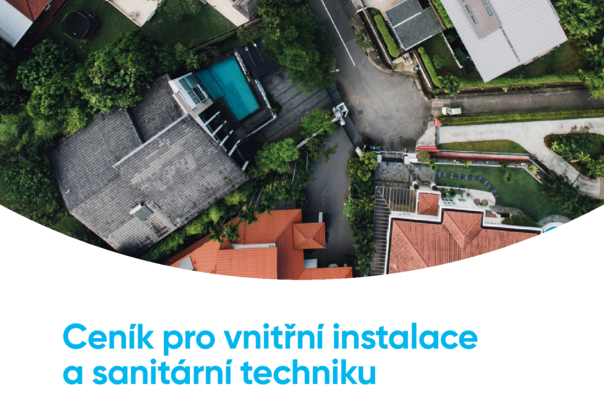 Ceník a katalog pro vnitřní instalace a sanitární techniku 2024