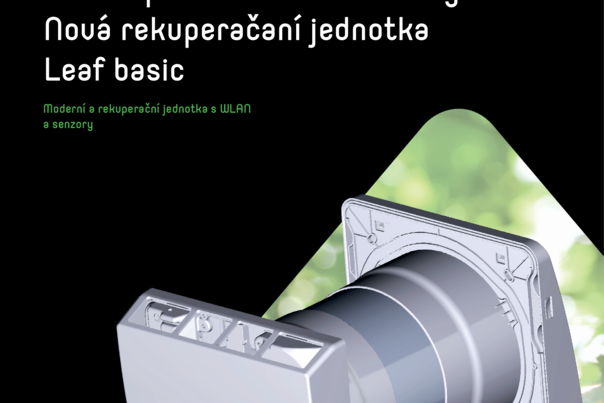 Rekuperační jednotka Leaf Basic - produktový list